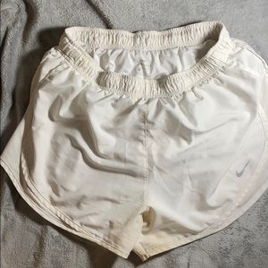 nike white running shorts
